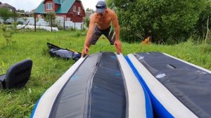 Надувная байдарка Solar marina полный обзор с испытаниями