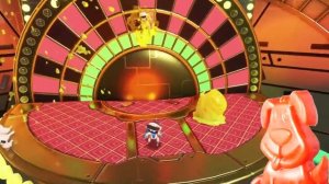 Робот Вася сражается с осьминогом, поросёнком и злыми птичками. Желейный Стасик играет в Astro Bot..