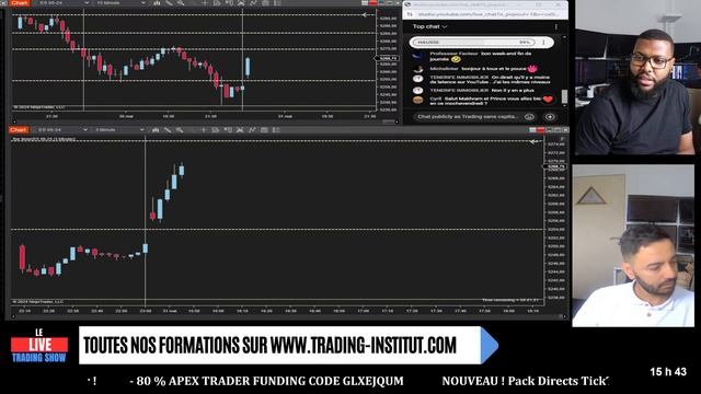 🔴TRADING EN LIVE : Scalping au CARNET D'ORDRES смотреть онлайн