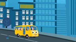 Wheels on The Bus | Umi Uzi | Songs For Kids