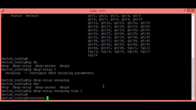 DHCP Snooping Configuration in BDCOM Switches смотреть онлайн