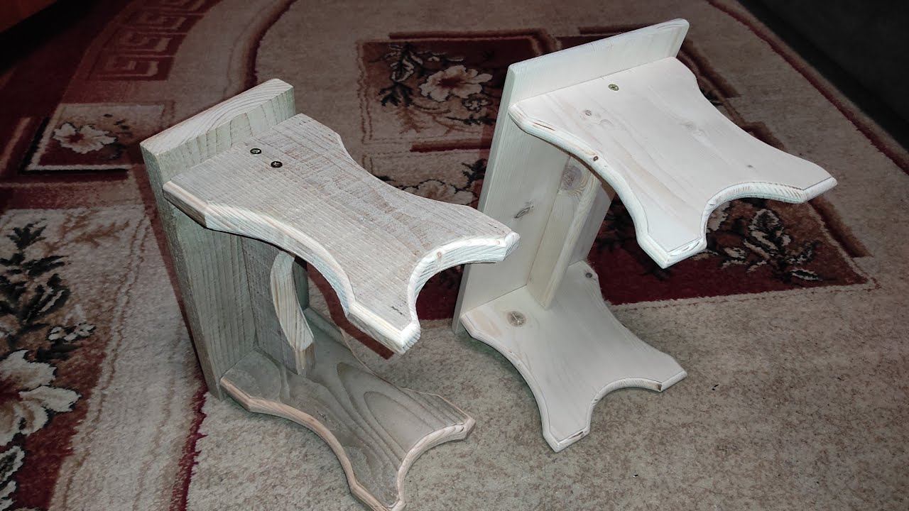 Как сделать ТАБУРЕТКУ своими руками БЕЗ ОПЫТА из дерева смотреть онлайн