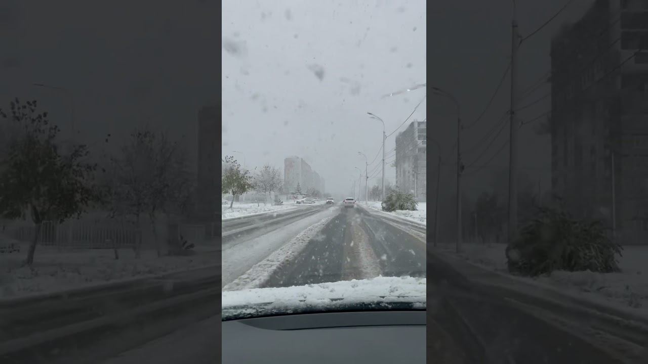 Нижний Новгород, завалило снегом, 17.10.2023. смотреть онлайн