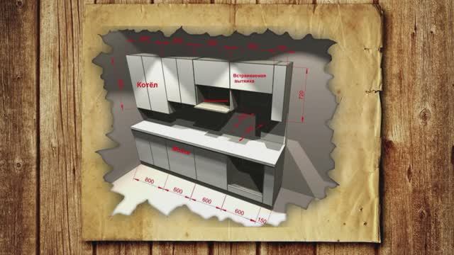 Как рассчитать кухню, полный расчет деталировки на кухонный гарнитур смотреть онлайн