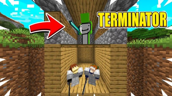 2 Speedrunners VS Terminator В Майнкрафт