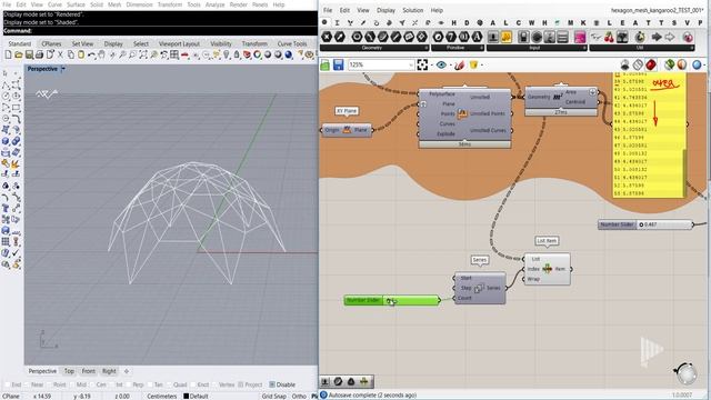 Grasshopper 024 -  || ( Mesh Structure Concept With KANGAROO2 ) || Part - 2