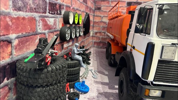 Маз бензовоз сделал бачок пжд пора в рейс