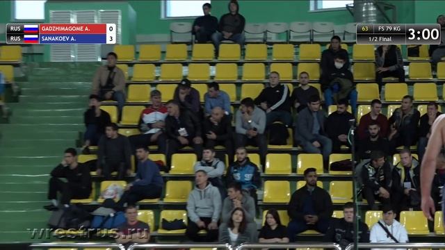 79kg 1/2 Gadzhimagomedov - Sanakoev смотреть онлайн