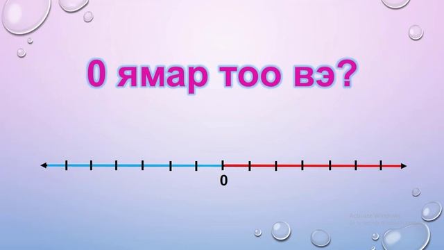 [Цахим хичээл] Математик 3-р анги "Эерэг сөрөг тоог таних, унших, бичих" смотреть онлайн