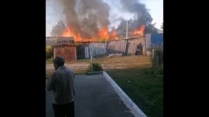 ⚡️Очевидцы сообщают о пожаре в Тереньгульском районе #ульяновская_область