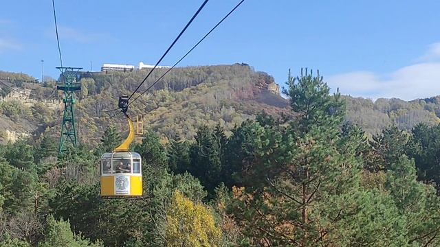 Кисловодск. Что собой представляет канатная дорога. смотреть онлайн