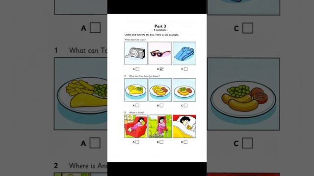 YLE Starters - Listening full test 3_ Cambridge English Starters Authentic examination Papers Test смотреть онлайн