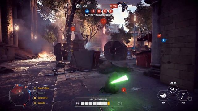 Star Wars Battlefront 2 - The NEW Post Patch Yoda! Capital Supremacy Theed! (Yoda Killstreak) смотреть онлайн