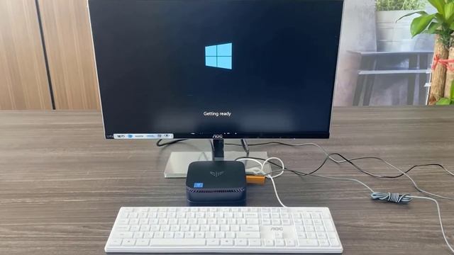 Kamrui AK1Pro installation system tutorial смотреть онлайн