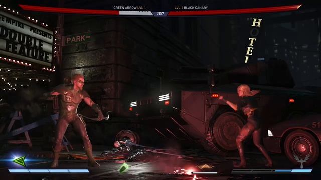 Injustice 2 Green Arrow vs Black Canary смотреть онлайн