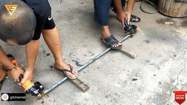 UJI KEKUATAN GERINDA BATERAI/TEST FOR HEAVY DUTY/GERINDA XENON DAN GERINDA JLD/J-LD TOOLS #24