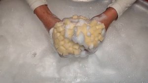 ASMR (247) Sponge rinsing/Laundry gel + 5 different sponges💧🤤