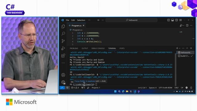 07 - Numbers, Integers, and Math [Pt 7] ｜ C# for Beginners