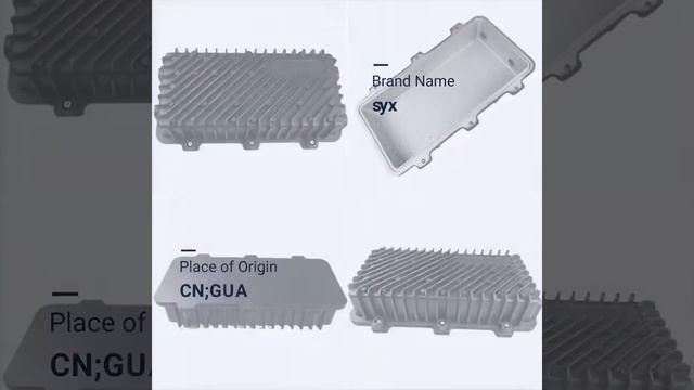 400*231.5*90mm Standard Free Mold Die Casting Electrical Aluminum Enclosure for Communication смотреть онлайн