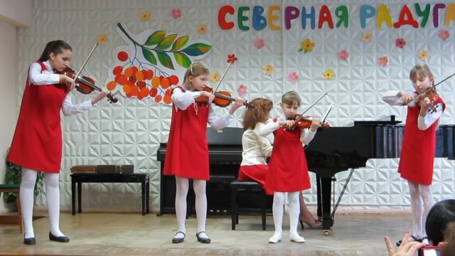 Городской конкурс ансамблей Северная радуга" 1.02.2014 г. смотреть онлайн