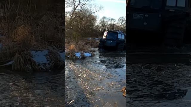 Гибридный болотоход БРо смотреть онлайн
