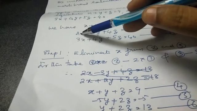 Gauss-Jordan method using an example смотреть онлайн