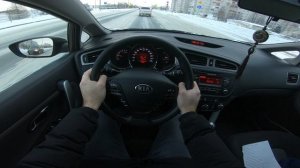 2013 KIA CEE'D 1.6L (129HP) POV CITY DRIVE