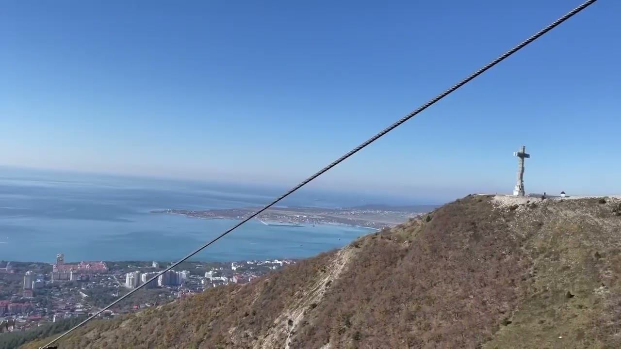 Геленджик, обзор с канатной дороги Олимп. смотреть онлайн