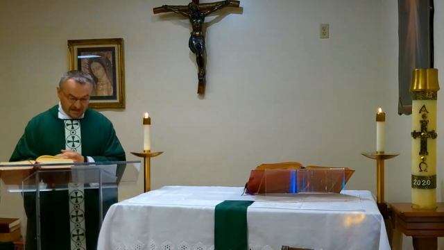 Misa Lunes de la Décima Octava Semana del Tiempo Ordinario el 03 de Agosto del 2020 смотреть онлайн