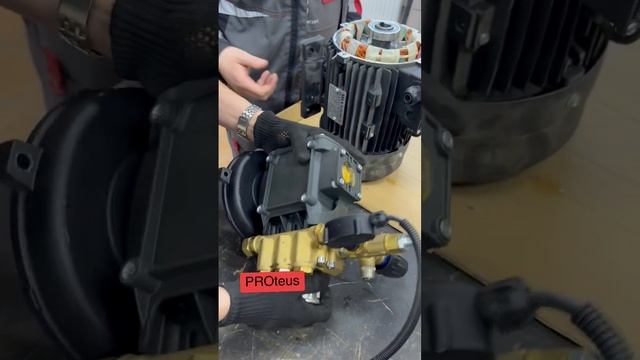 Как выглядит электродвигатель изнутри 👀👀👀 #proteus