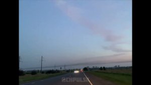 Над Новым городом со стороны промзоны стелется чёрный дым