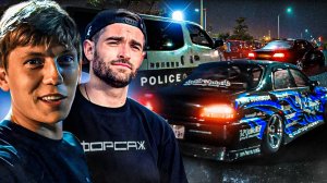 ПОЛИЦИЯ vs ДРИФТЕРЫ! Реальный ФОРСАЖ в Японии!