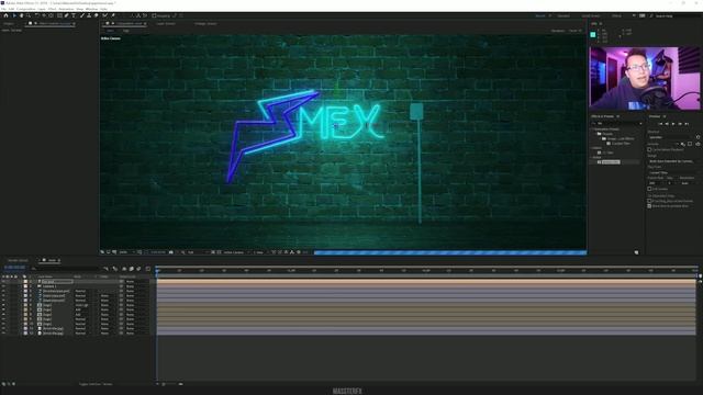 Logo Neon en After Effects || Tutorial смотреть онлайн