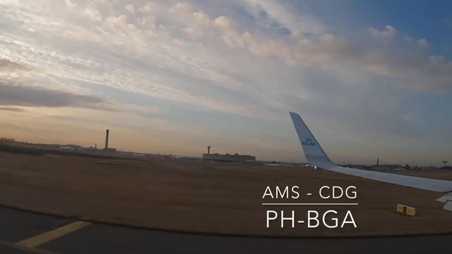 KLM KL1227 Boeing 737-800 PH-BGA AMS - CDG Gate: C09 16/09/2016 смотреть онлайн