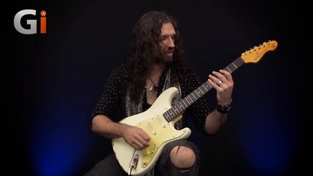 Vintage V6 Thomas Blug Signature Electric Guitar | Review смотреть онлайн