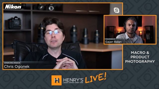 Henry's Live! Macro and Product Photography with Nikon смотреть онлайн
