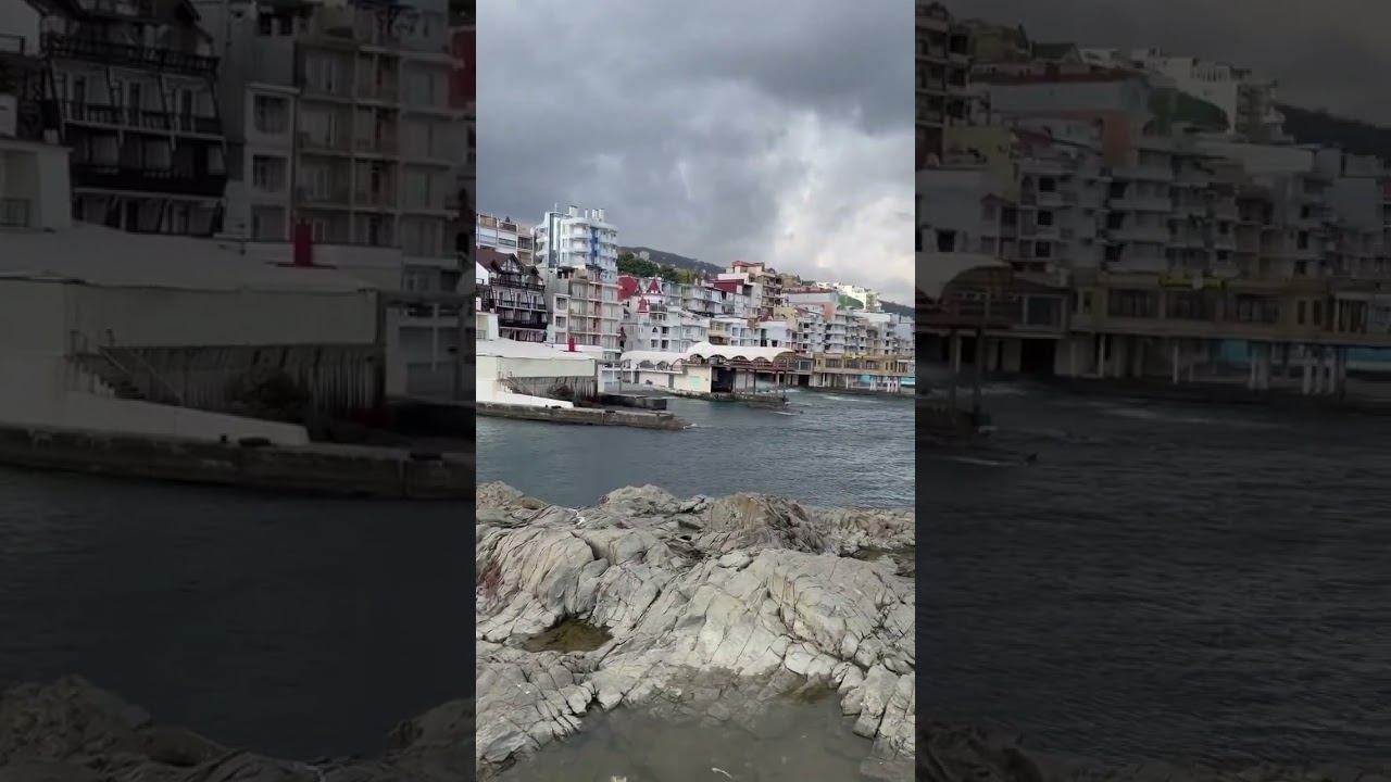 Крым , Алушта, пос. Утёс, Санта Барбара. смотреть онлайн