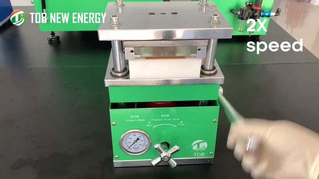 Lithium ion Pouch Cell Electrode Notching Machine смотреть онлайн