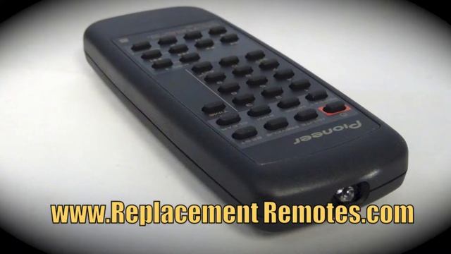 PIONEER CUPD100 CD Player Remote Control PN: PWW1147 - www.ReplacementRemotes.com смотреть онлайн