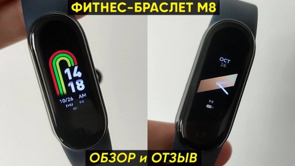 Фитнес-браслет м8. Smart Band 8 - обзор и первая настройка (+150 циферблатов!)