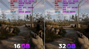 S.T.A.L.K.E.R. 2 - 16GB RAM vs 32GB RAM