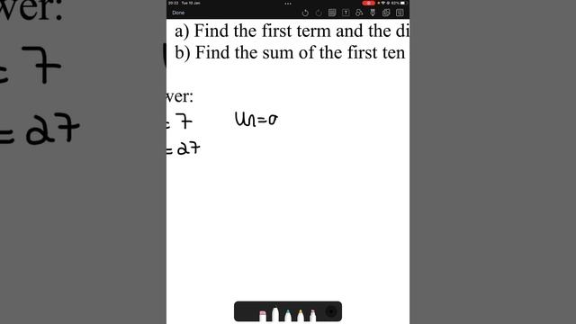 AH Maths - Sequences and Series - Examples 3-6 смотреть онлайн