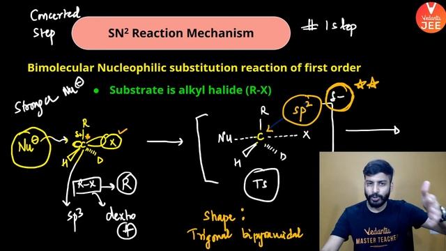 General Organic Chemistry (GOC) | SN2 Reaction Mechanism | Class 12 | JEE Main 2021 | JEEt Lo 2021 смотреть онлайн