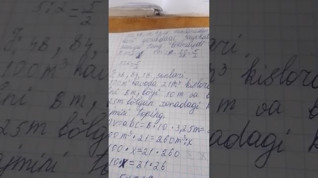 6-sinf Matematika Proportsiya.proportsiyaning Asosiy Xossalari 6-7-8-9-10-11-12-13-14-15-masalalar