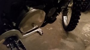Работа мотора DRZ 400 E