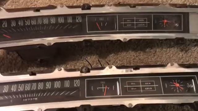 Repro Or OG 63 Impala Gauge Cluster