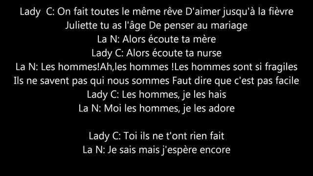 karaoke tu dois te marier romeo et juliette смотреть онлайн