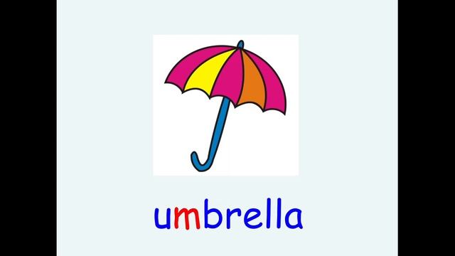 U sound Vocabulary and Blending, group 3 смотреть онлайн