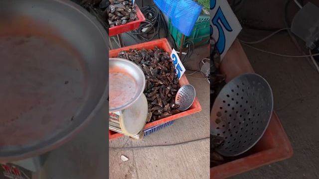 Пиратская житуха на зимовке в Таиланде.Дешёвые морепродукты на пирсе.Cheap seafood at town Si Rach смотреть онлайн