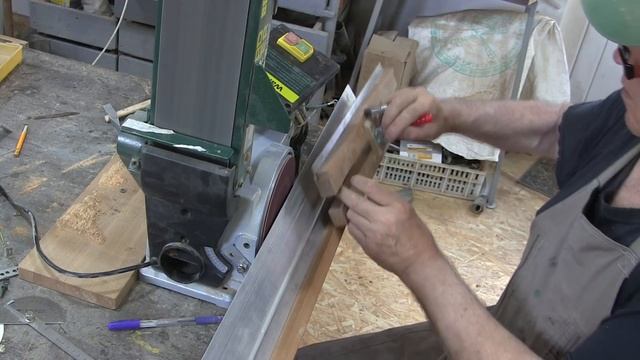 Заточной станок для фуговальных ножей за 10 минут. Sharpening machine for knives. смотреть онлайн